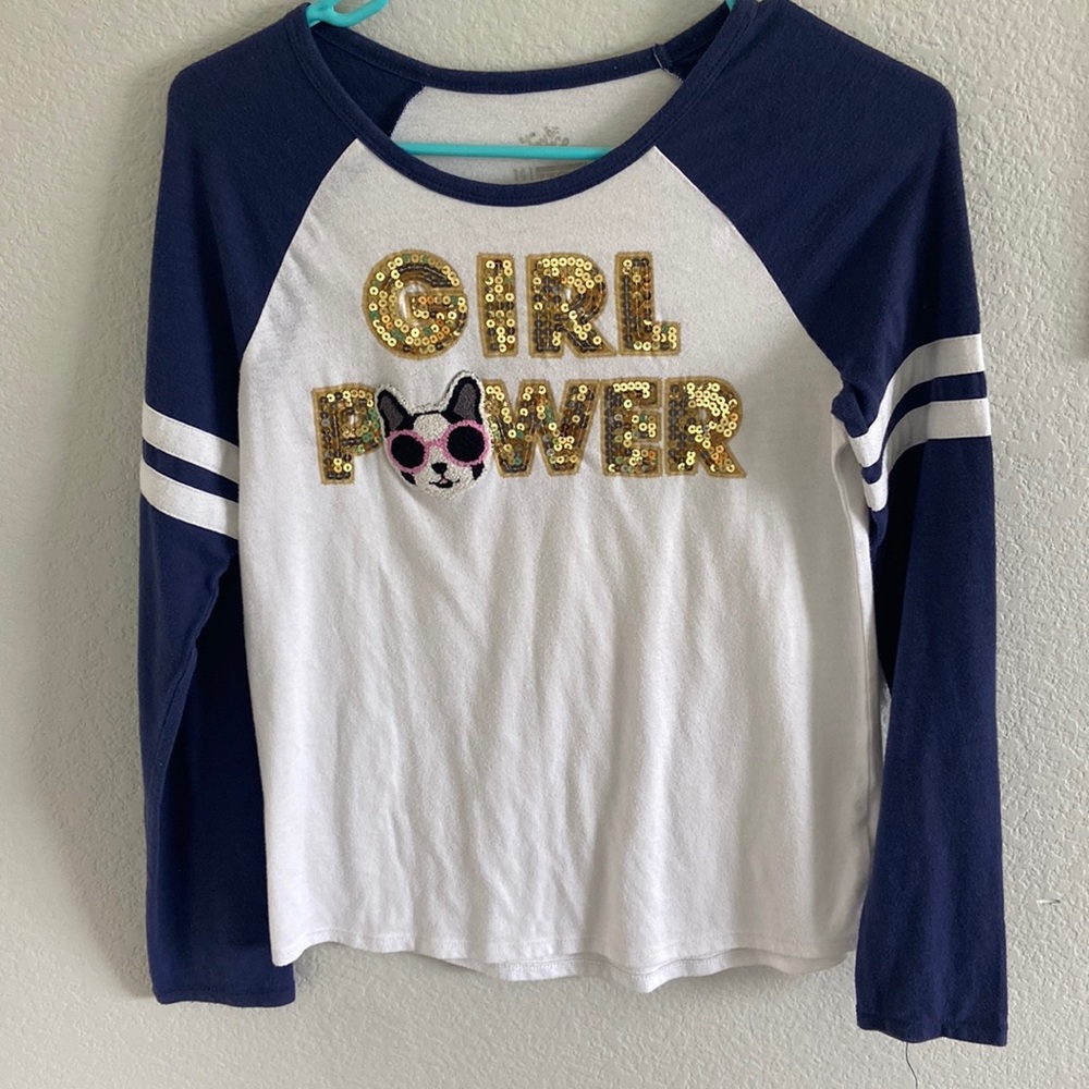 Justice Long Sleeve Sequin